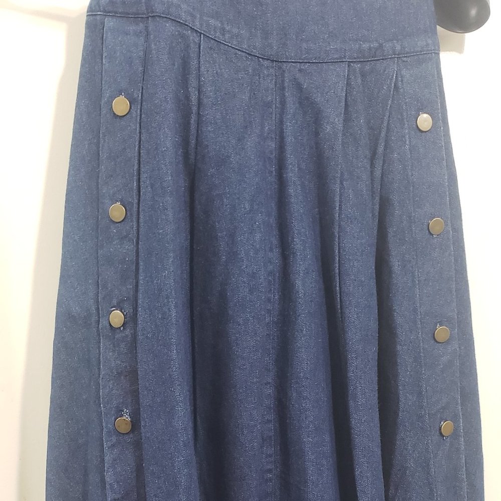 C C & CO  cotton demin vintage skirt size 5/6